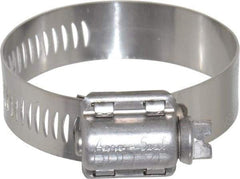 IDEAL TRIDON - SAE Size 24, 1-1/16 to 2" Diam, Stainless Steel MS Series MIL-Spec Worm Drive Clamp - 1/2" Wide, Material Grade 410, Series MS Mil Spec - Top Tool & Supply