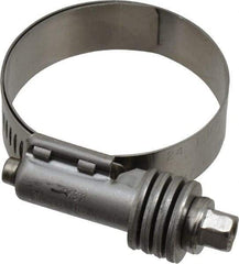 IDEAL TRIDON - Stainless Steel Auto-Adjustable Worm Drive Clamp - 1/2" Wide x 1/2" Thick, 1-1/16" Hose, 1-1/16 to 2" Diam - Top Tool & Supply