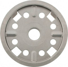 Divine Brothers - Buffing Wheel Center Plate - 1" ID x 5" OD, 5" Buff Center Diam - Top Tool & Supply