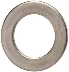 Made in USA - 3/8" Screw, Grade AN960 Stainless Steel Standard Flat Washer - 0.39" ID x 5/8" OD, 0.032" Thick, Passivated Finish, Meets Military Specifications - Top Tool & Supply