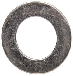 Made in USA - 1/2" Screw, Grade AN960 Stainless Steel Standard Flat Washer - 0.515" ID x 7/8" OD, 0.032" Thick, Passivated Finish, Meets Military Specifications - Top Tool & Supply