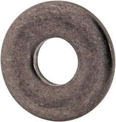 Made in USA - #2 Screw, Grade AN960 Stainless Steel Standard Flat Washer - 0.099" ID x 1/4" OD, 0.032" Thick, Passivated Finish, Meets Military Specifications - Top Tool & Supply