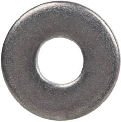 Made in USA - #4 Screw, Grade AN960 Stainless Steel Standard Flat Washer - 1/8" ID x 0.312" OD, 0.032" Thick, Passivated Finish, Meets Military Specifications - Top Tool & Supply