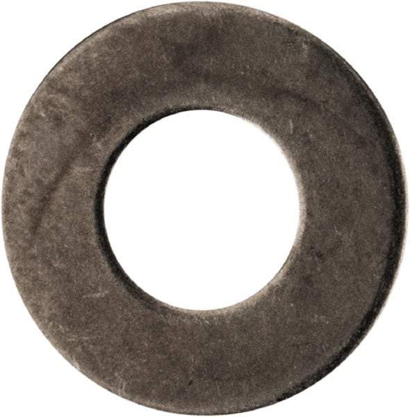 Made in USA - #8L Screw, Grade AN960 Stainless Steel Standard Flat Washer - 0.174" ID x 3/8" OD, 0.016" Thick, Passivated Finish, Meets Military Specifications - Top Tool & Supply