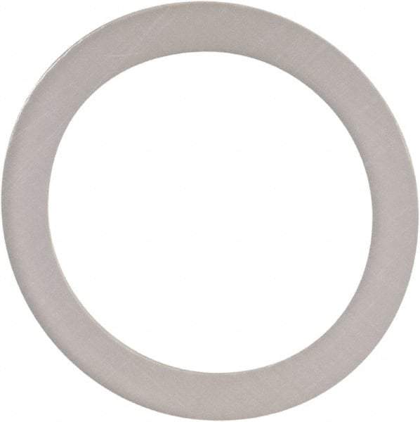 Made in USA - 1/2" Screw, Grade 6/6 Nylon Standard Flat Washer - 9/16" ID x 3/4" OD, 0.031" Thick, Plain Finish - Top Tool & Supply