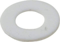 Made in USA - 1/2" Screw, PTFE Standard Flat Washer - 1/2" ID x 1.003" OD, 0.062" Thick, Plain Finish - Top Tool & Supply