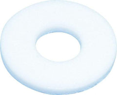 Made in USA - 5/16" Screw, PTFE Standard Flat Washer - 0.344" ID x 7/8" OD, 0.08" Thick, Plain Finish - Top Tool & Supply