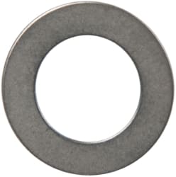 3/4″ Screw Standard Flat Washer: Grade 316 Stainless Steel, Uncoated 0.159″ ID, 3/8″ OD, 0.028″ Thick