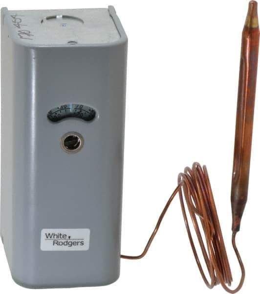 White-Rodgers - Refrigeration Temperature Controls Capillary Length: 5 Ft. Differential: Adjustable 3.5 to 40 F - Top Tool & Supply