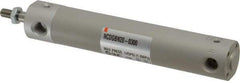 SMC PNEUMATICS - 3/4" Bore Double Acting Air Cylinder - 1/8 Port, 1/4-28 Rod Thread, 140 Max psi, 40 to 140°F - Top Tool & Supply