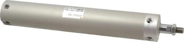 SMC PNEUMATICS - 1-1/2" Bore Double Acting Air Cylinder - 1/8 Port, 7/16-20 Rod Thread, 140 Max psi, 40 to 140°F - Top Tool & Supply