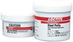 Loctite - 25 Lb Kit Gray Epoxy Resin Putty - 203°F Max Operating Temp, 6 hr Full Cure Time, Series 135 - Top Tool & Supply