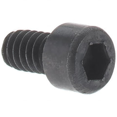 Holo-Krome - 7/16-14 UNC Hex Socket Drive, Socket Cap Screw - Alloy Steel, Black Oxide Finish, Partially Threaded, 2-1/2" Length Under Head - Top Tool & Supply