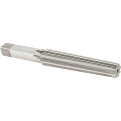 Alvord Polk - 0.57" Small End, 0.744" Large End, Straight Shank, 3-1/2" Flute, 2MT Morse Taper Reamer - Top Tool & Supply