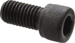 Value Collection - 1/4-28 UNF Hex Socket Drive, Socket Cap Screw - Alloy Steel, Black Oxide Finish, Fully Threaded, 1/2" Length Under Head - Top Tool & Supply