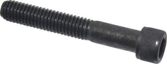 Value Collection - 3/8-16 UNC Hex Socket Drive, Socket Cap Screw - Alloy Steel, Black Oxide Finish, Partially Threaded, 2-1/2" Length Under Head - Top Tool & Supply