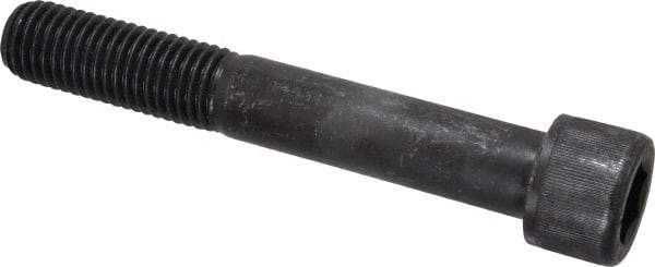 Value Collection - 3/4-10 UNC Hex Socket Drive, Socket Cap Screw - Alloy Steel, Black Oxide Finish, Partially Threaded, 5" Length Under Head - Top Tool & Supply