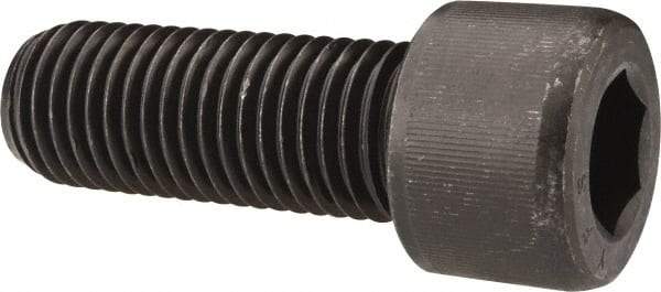 Value Collection - 1-8 UNC Hex Socket Drive, Socket Cap Screw - Alloy Steel, Black Oxide Finish, Fully Threaded, 2-3/4" Length Under Head - Top Tool & Supply