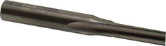 Onsrud - 3/16" Diam, 1/4" Shank Diam, 5/8" Length of Cut, 1 Flute Single Edge Straight Router Bit - 2" Overall Length, Left Hand Cut, Solid Carbide - Top Tool & Supply