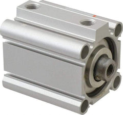 SMC PNEUMATICS - 1" Stroke x 1-1/2" Bore Double Acting Air Cylinder - 1/8 Port, 3/8-24 Rod Thread, 145 Max psi, 15 to 160°F - Top Tool & Supply