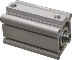 SMC PNEUMATICS - 1-15/16" Stroke x 1-1/2" Bore Double Acting Air Cylinder - 1/8 Port, 3/8-24 Rod Thread, 145 Max psi, 15 to 160°F - Top Tool & Supply