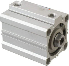 SMC PNEUMATICS - 1-3/4" Stroke x 2" Bore Double Acting Air Cylinder - 1/4 Port, 1/2-20 Rod Thread, 145 Max psi, 15 to 160°F - Top Tool & Supply