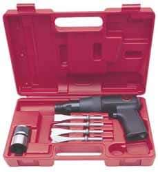 Chicago Pneumatic - 3,200 BPM, 2-5/8 Inch Long Stroke, Pneumatic Chiseling Hammer - 14.6 CFM Air Consumption - Top Tool & Supply