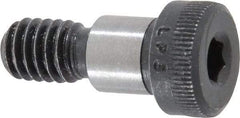 Value Collection - 3/8" Shoulder Diam x 3/8" Shoulder Length, 5/16-18 UNC, Hex Socket Shoulder Screw - 8 Alloy Steel, Uncoated, 0.543 to 0.562" Head Diam - Top Tool & Supply