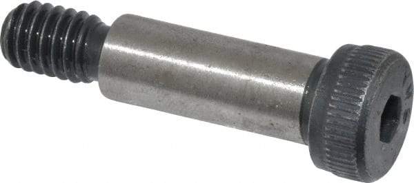 Value Collection - 3/8" Shoulder Diam x 1" Shoulder Length, 5/16-18 UNC, Hex Socket Shoulder Screw - 8 Alloy Steel, Uncoated, 0.543 to 0.562" Head Diam - Top Tool & Supply