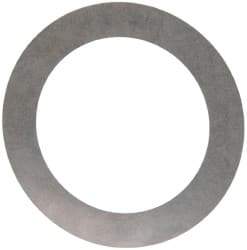 Made in USA - 0.003" Thick, 1-1/4" Inside x 1-3/4" OD, Round Shim - Uncoated 302/304 Stainless Steel - Top Tool & Supply