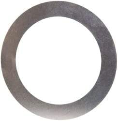 Made in USA - 0.008" Thick, 1-3/8" Inside x 1-7/8" OD, Round Shim - Uncoated 302/304 Stainless Steel - Top Tool & Supply