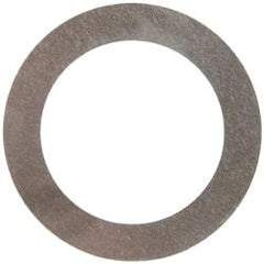 Made in USA - 0.002" Thick, 1-1/2" Inside x 2-1/8" OD, Round Shim - Uncoated 302/304 Stainless Steel - Top Tool & Supply