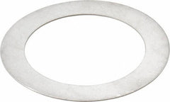 Made in USA - 0.024" Thick, 1-1/2" Inside x 2-1/8" OD, Round Shim - Uncoated 302/304 Stainless Steel - Top Tool & Supply