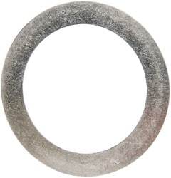 Made in USA - 0.03" Thick, 2" Inside x 2-3/4" OD, Round Shim - Uncoated 302/304 Stainless Steel - Top Tool & Supply