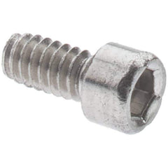 Value Collection - 3/8-16 UNC Hex Socket Drive, Socket Cap Screw - Alloy Steel, Zinc-Plated Finish, Partially Threaded, 3" Length Under Head - Top Tool & Supply