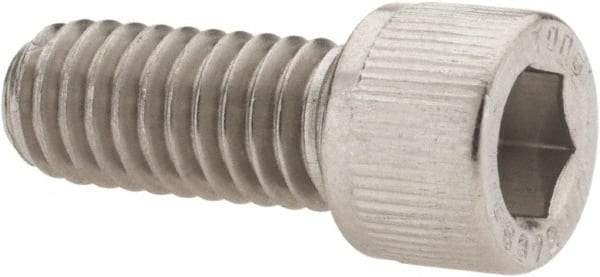 Value Collection - 5/16-18 UNC Hex Socket Drive, Socket Cap Screw - Grade 18-8 Stainless Steel, Fully Threaded, 3/4" Length Under Head - Top Tool & Supply