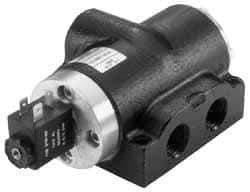 ARO/Ingersoll-Rand - 1/2", K Series 4-Way High Flow Stacking Solenoid Valve - 120 VAC, 2.57 CV Rate, 2.56" High - Top Tool & Supply