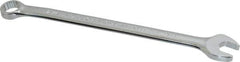 Proto - 7/16" 12 Point Offset Combination Wrench - 15° Offset Angle, 7" OAL, Steel, Chrome Finish - Top Tool & Supply