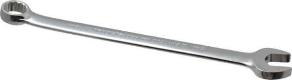 Proto - 18mm 12 Point Combination Wrench - 15° Offset Angle, 10-1/2" OAL, Steel, Chrome Finish - Top Tool & Supply