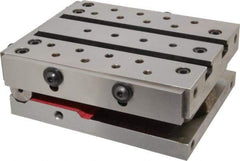 Suburban Tool - 6" Long x 5" Wide x 2-1/4" High, Precision Steel Sine Plate - Square to within 0.0002", 0.0002" Tolerance, 3/8-16 Hole - Top Tool & Supply