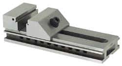 Suburban Tool - 6" Jaw Width, 8-1/2" Jaw Opening Capacity, 1-11/16" Jaw Height, Toolmaker's Vise - Flat Jaw, 0.0003" Parallelism, 0.0003" Squareness, 12" OAL x 6" OAW x 3-7/16" OAH - Top Tool & Supply