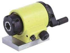 Suburban Tool - ER25 Compatible, 72 Increment, Horizontal Spin Collet Indexer - 1-7/8" High Center, 2-1/4" Wide x 3-3/16" Deep Base, 3" Overall Height, Manual Operation - Top Tool & Supply