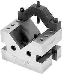 Suburban Tool - 4-3/8" Max Capacity, 90° Angle, Hardened Steel V-Block - 6" Long x 6" Wide x 4" High, Sold as Matched Pair - Top Tool & Supply