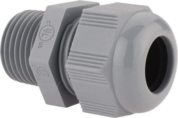 Thomas & Betts - 1/2" Trade, Nylon Threaded Straight Liquidtight Conduit Cable Gland - Noninsulated - Top Tool & Supply