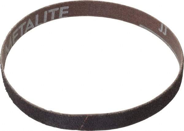 Norton - 1/2" Wide x 12" OAL, 40 Grit, Aluminum Oxide Abrasive Belt - Aluminum Oxide, Coarse, Coated, X Weighted Cloth Backing, Series R283 - Top Tool & Supply