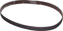 Norton - 1/2" Wide x 18" OAL, 40 Grit, Aluminum Oxide Abrasive Belt - Aluminum Oxide, Coarse, Coated, X Weighted Cloth Backing, Series R283 - Top Tool & Supply