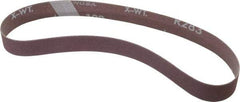 Norton - 3/4" Wide x 20-1/2" OAL, 100 Grit, Aluminum Oxide Abrasive Belt - Aluminum Oxide, Fine, Coated, Cloth Backing, Series R283 - Top Tool & Supply