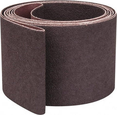 Norton - 3" Wide x 132" OAL, 60 Grit, Aluminum Oxide Abrasive Belt - Aluminum Oxide, Medium, Coated, X Weighted Cloth Backing, Series R228 - Top Tool & Supply