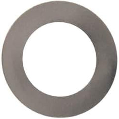 Made in USA - 0.005" Thick, 5/8" Inside x 1" OD, Round Shim - 9/16" Screw, Uncoated 316 Stainless Steel - Top Tool & Supply