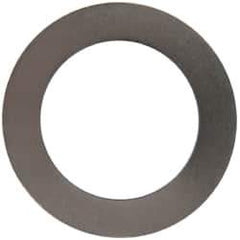 Made in USA - 0.01" Thick, 3/4" Inside x 1-1/8" OD, Round Shim - 5/8" Screw, Uncoated 316 Stainless Steel - Top Tool & Supply